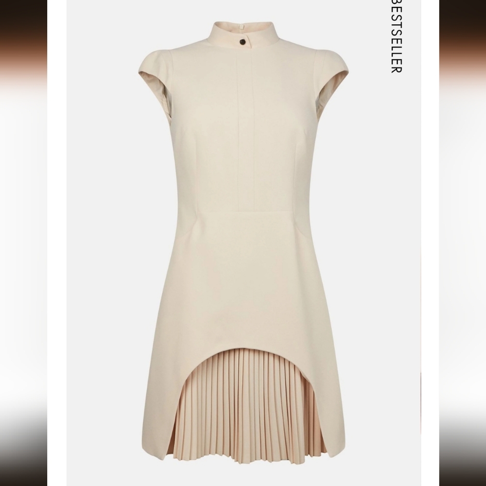 KAREN MILLEN Military Tailored Mini Dress *Very Good Condition*
